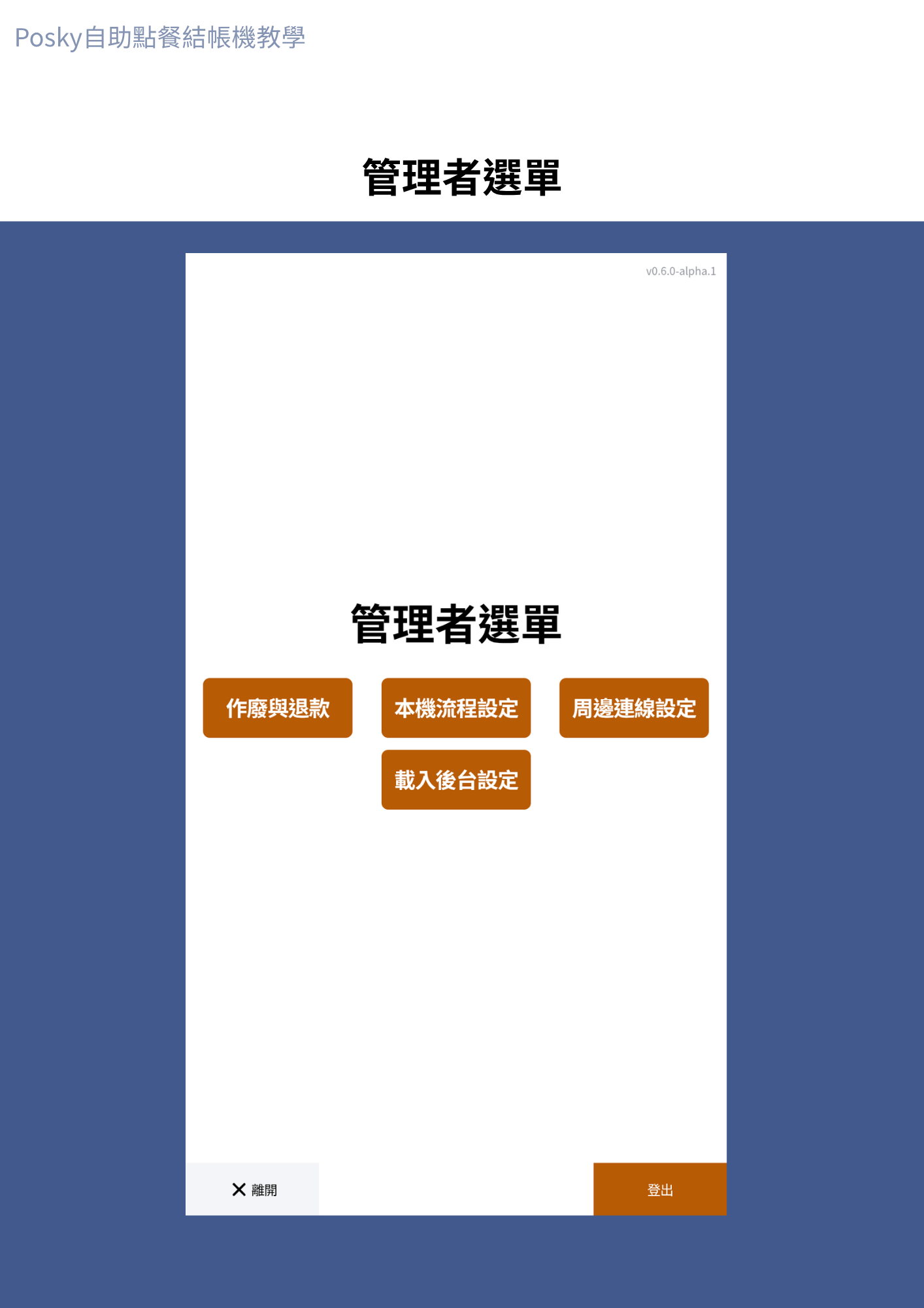 用餐方式選擇固定外帶